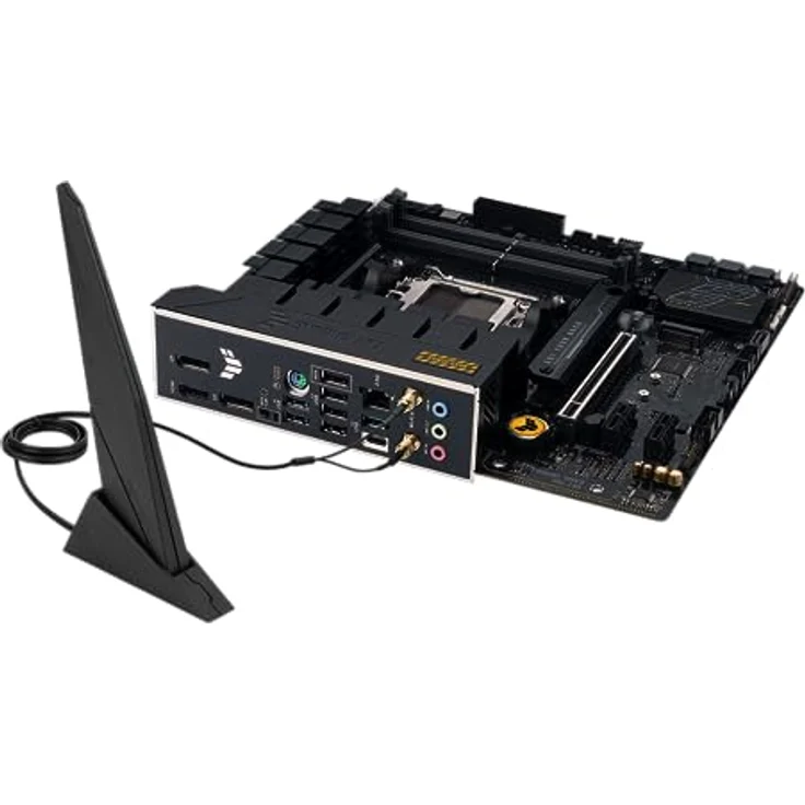 ASUS TUF B850M-E Gaming WIFI (AM5) Micro ATX Mainboard, bis zu 256 GB DDR5 RAM, Wi-Fi 6E, grau – Bild 7