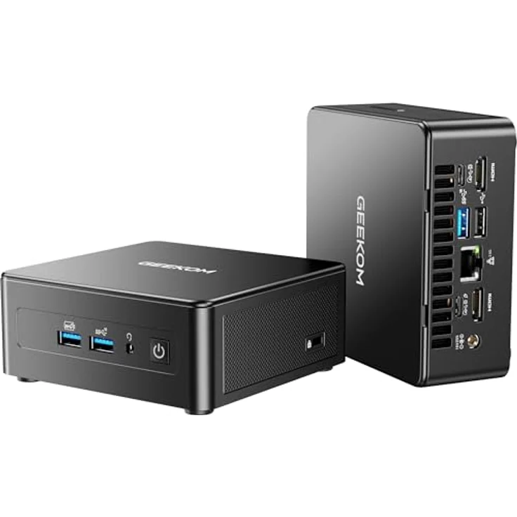 GEEKOM IT15, AI Mini PC mit Intel Core Ultra 9 285H (15. Gen.), 32GB DDR5, 2TB SSD, Windows 11 Pro, WiFi 7, sturzsicher, MIL-STD-810H zertifiziert – Bild 1