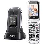 TOKVIA T221 Klapphandy für Senioren ohne Vertrag | Großen Tastenhandy mit SOS Notrufknopf, 2,4-Zoll-Bildschirm