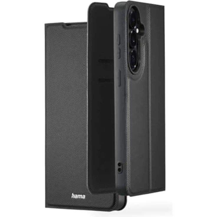 Hama 016013 Daily Protect Folio Handytasche für Samsung Galaxy S26+, Schwarz – Bild 1