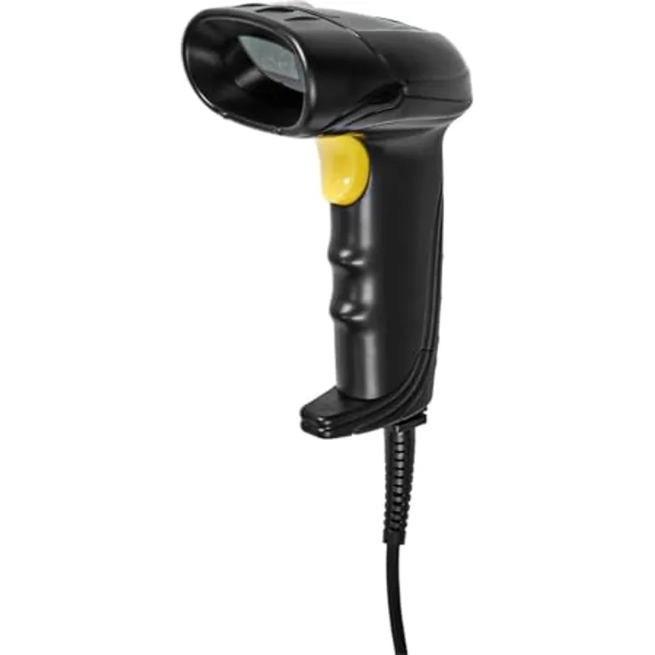 NEDIS Barcodescanner CMOS Kabelgebunden 1D Linear/2D/QR USB 2.0 - Schwarz