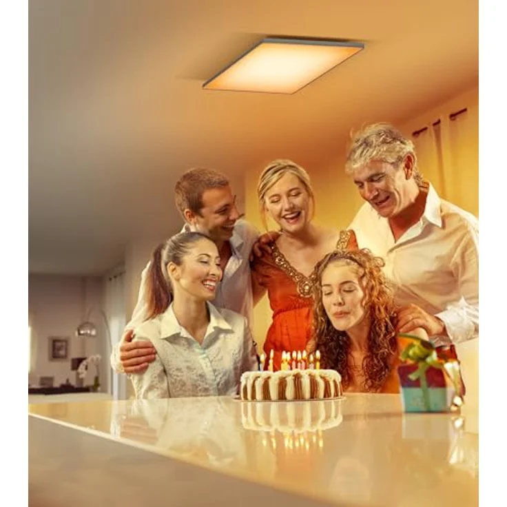 LEDVANCE Wifi SMART+ Planon Frameless LED Deckenleuchte Tunable Weiß 60x60cm 40W - 3000-6500K – Bild 3
