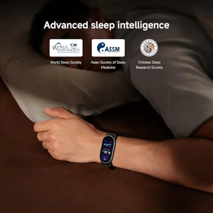 XIAOMI Smartband 10, Fitness Tracker mit 1,72" AMOLED-Display, 150+ Sportmodi, 5ATM wasserdicht, Midnight Black – Bild 10