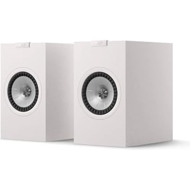 KEF Q1 Meta HiFi-Regallautsprecher, Satin White | 2-Wege-Bassreflex | Uni-Q-Treiber mit MAT Technologie – Bild 1