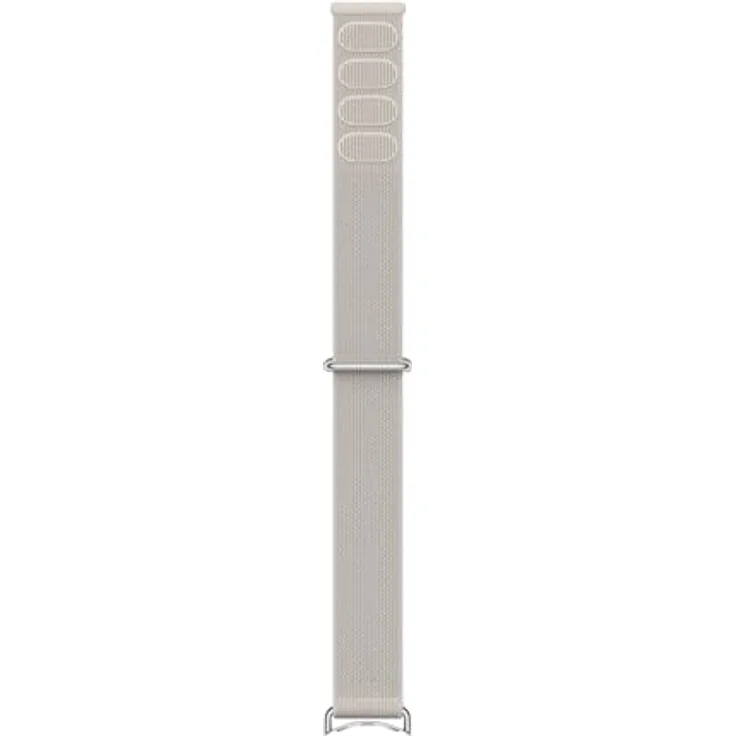 Google Sportarmband mit Klettverschluss für die Pixel Watch 3 (45 mm) – Porcelain – Fürs Training geeignet