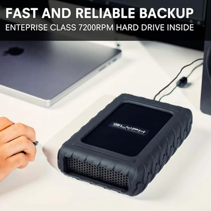 GLYPH Blackbox Pro 8 TB, 5400 U-Min, USB-C (3.1) (Works with 3.0-2.0) – Bild 3