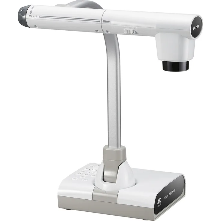 ELMO L-12S Dokumentenkamera, 4K Ultra-HD mit 192-fachem Zoom, HDMI und USB