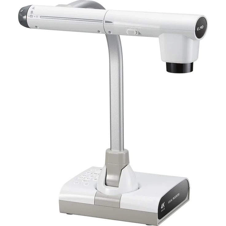 ELMO L-12S Dokumentenkamera, 4K Ultra-HD mit 192-fachem Zoom, HDMI und USB