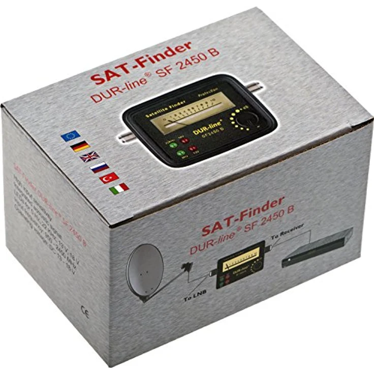 DUR-LINE DURLINE SF2450B - Pegelmessgerät, Satmessgerät, LCD Anzeige (100522) - Preisvergleich – Bild 5