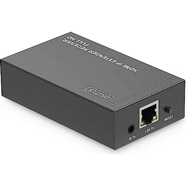 DIGITUS HDMI IP Extender Receiver, Full HD (1080p/60Hz), 120m Reichweite, Schwarz – Bild 5