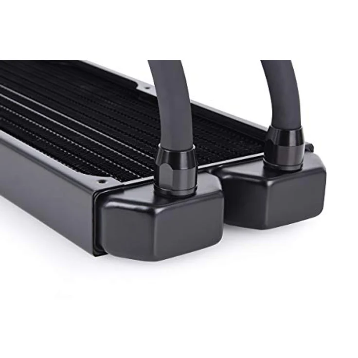 Alphacool NexXxos ST30, 360 mm Full Copper Radiator für Wasserkühlung, schwarz, hohe Kühlleistung mit 16 Fin pro Zoll – Bild 2