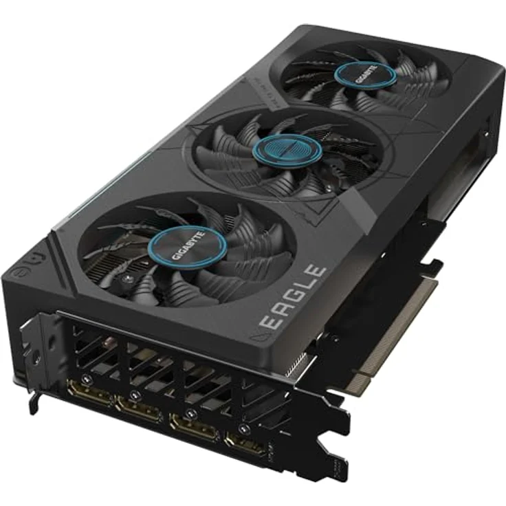Gigabyte GeForce RTX 4070 SUPER Eagle OC Grafikkarte - 2535MHz Core, 12GB GDDR6X 21000MHz 192-Bit Speicher, PCI-E 4.0, 3X DP 1.4, 1x HDMI 2.1a, NVIDIA DLSS 3.5, GV-N407SEAGLE OC-12GD – Bild 5