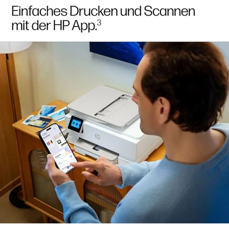 HP ENVY Photo 7930, Multifunktionsdrucker Tintenstrahl A4, Scanner und Kopierer, Farb-Druckqualität – Bild 8