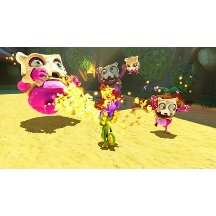 PM Studios Yooka Re-PlayLee - PS5, verbessertes PS5-Spiel mit exklusiven extras wie Karte und wiederverwendbaren Aufklebern, erweiterte Herausforderungen und neue Sammelwährung – Bild 4