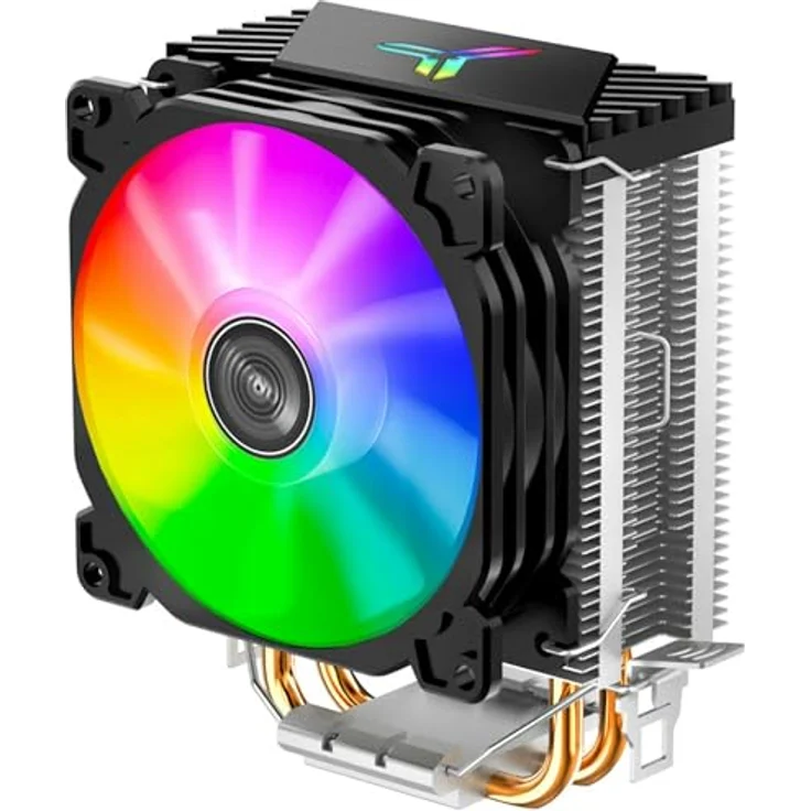 Jonsbo CR-1200 CPU-Kühler, ARGB - 92mm, schwarz – Bild 4