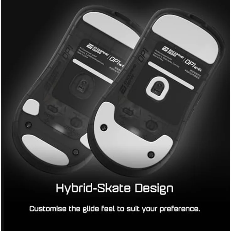 Endgame Gear OP1w 4k Wireless Gaming Maus, kabellos - Dark Frost - Profi-Gaming-Maus mit PixArt PAW3395-Sensor bis 26.000 CPI – Bild 2