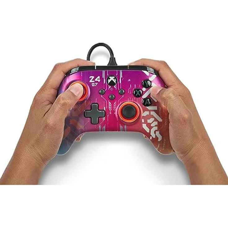 Kabelgebundener Controller PowerA Advantage für Xbox Series X|S - Cyberstyle – Bild 2