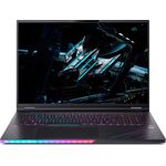 Acer Predator Helios 18 AI Pro Gaming-Notebook PH18-73, 18" UWFHD, Intel Core Ultra 9 275HX, GeForce RTX 5080, 128 GB RAM, 4000 GB Speicher, Schwarz