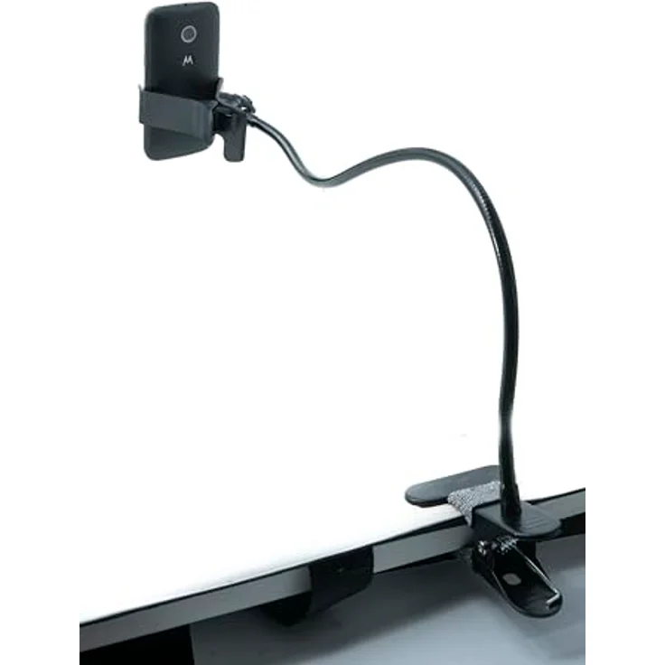 SYSTEM-S Universal Halter Flexibler Tisch & Bett Schwanenhals Haltearm Halterung für Smartphone Handy – Bild 3