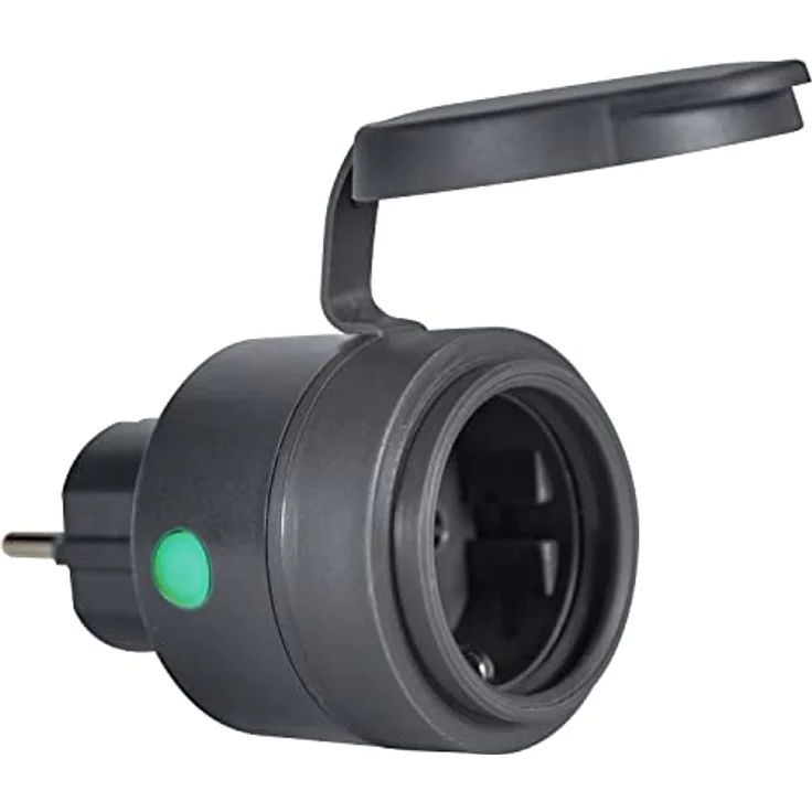 LEDVANCE Smarte Steckdose für Aussen mit ZigBee Technologie im kompakten Design,zur Einbindung konventioneller Geräte ins Smart Home,kompatibel mit Alexa & Google, SMART+ OUTDOOR COMPACT PLUG,1er-Pack – Bild 4