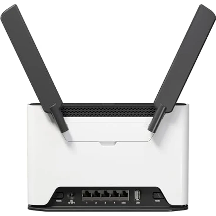 MikroTik Chateau 5G S53UG+5HaxD2HaxD-TC&RG650E-EU, Router mit 5G Modem, Wi-Fi 6, integrierter eSIM und vier LTE/5G-Antennen, Mehrfarbig – Bild 3