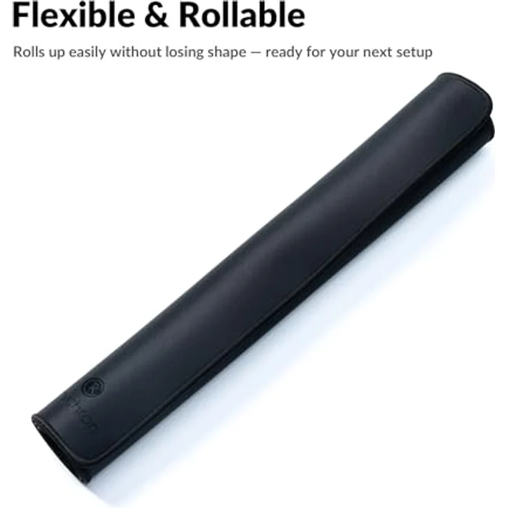 Keychron Key Desk Mat XXL bk DM-1, Mausmatte in Schwarz für optimale Gaming- und Büro-Arbeit – Bild 7