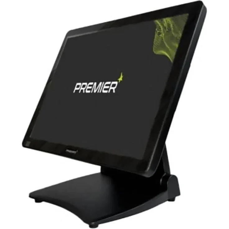 Premier KT-810, 15" All-in-One-PC mit 1024 x 768 Pixel Touchscreen, Intel N97, 8 GB RAM, 128 GB SSD, Schwarz