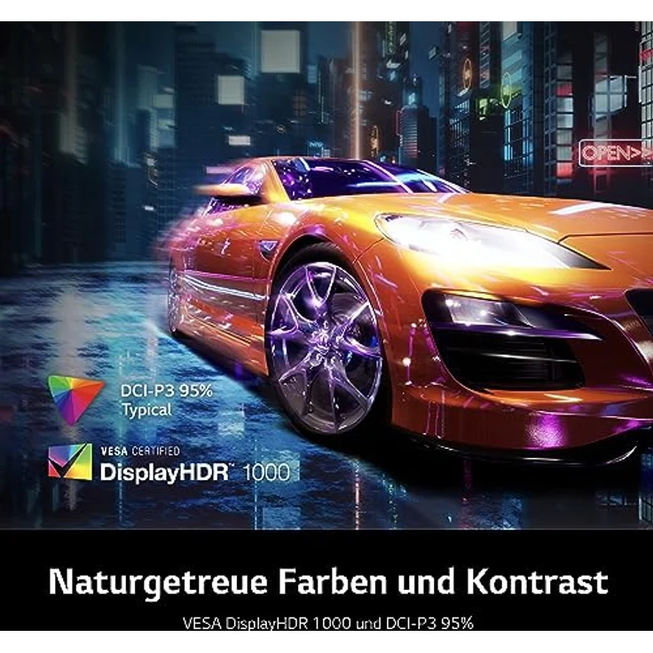 LG Electronics 49GR85DC-B UltraGear Curved Gaming Monitor 49" (123,8 cm), Dual QHD, LED LCD, 5120 x 1440, 32:9, 95% DCI-P3, HDR10, DisplayHDR 1000, 1 ms GtG, 450 cd/m², 240 Hz - Grau – Bild 5