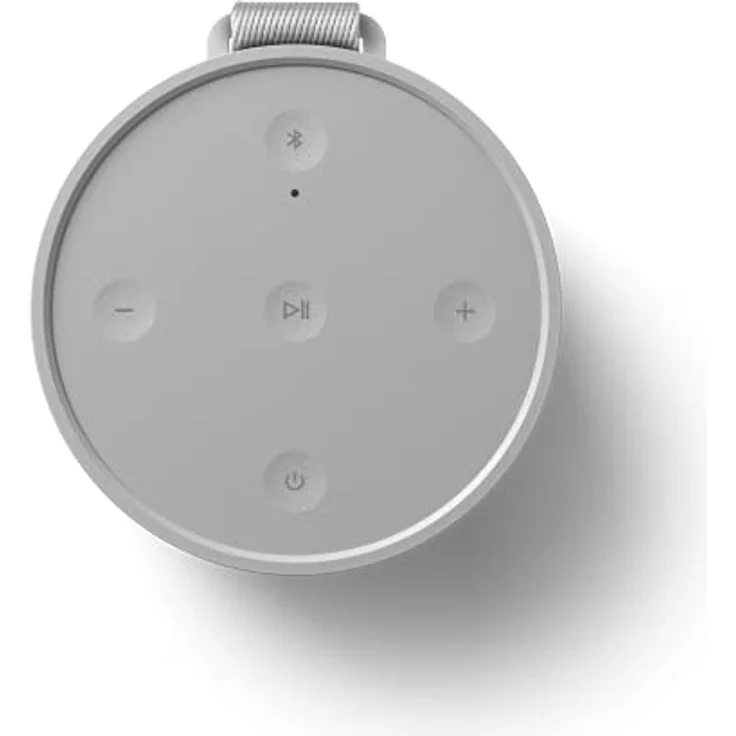 Bang & Olufsen Beosound Explore – Kabelloser tragbarer Bluetooth Outdoor-, Heim- und Reise-Lautsprecher, 27 Stunden Akkulaufzeit, wasserdichter 360° Lautsprecher + USB-C Ladekabel - Grey Mist – Bild 3