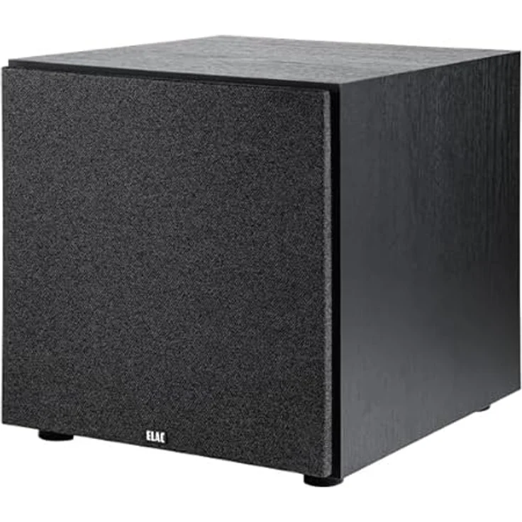 ELAC Debut 3.0 DS123, 12'' Subwoofer mit 200 W Leistung, präzisem Bass und edlem Design – Schwarz – Bild 5