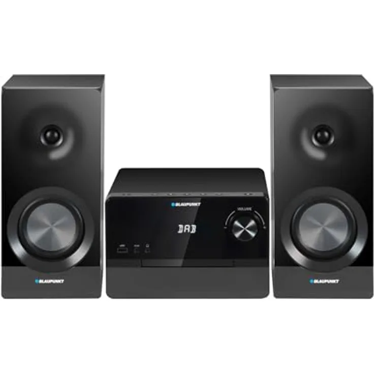 Blaupunkt MS49DAB Micro-Stereoanlage, 100 W RMS, DAB+-Tuner, HDMI-ARC, LED-Display, FM-Radio, Teleskopantenne inklusive