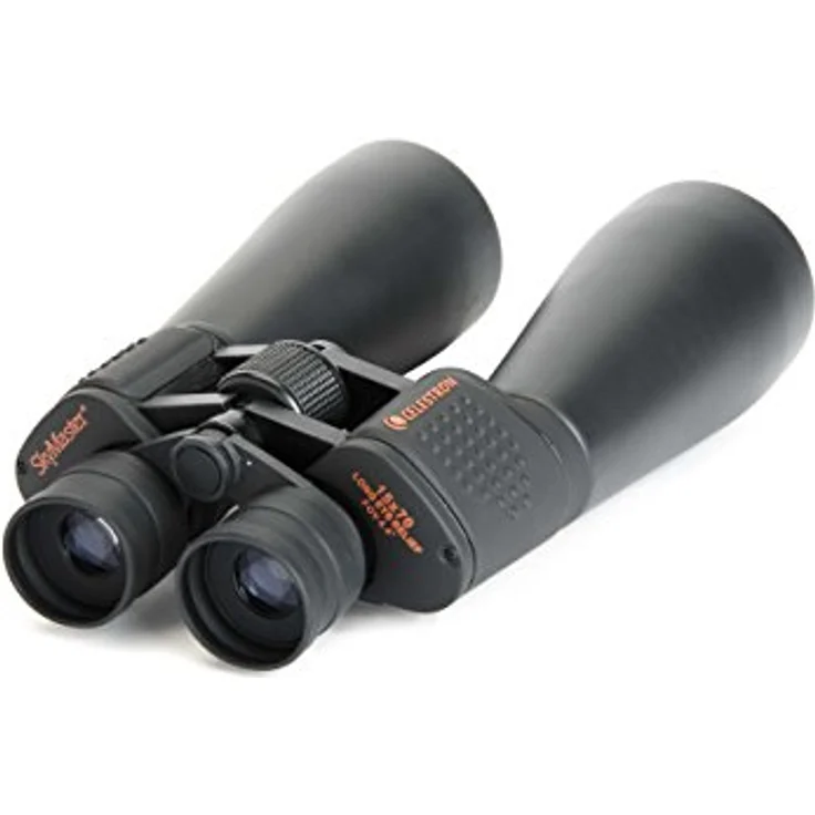 Celestron SkyMaster 15x70 Fernglas - Großfernglas mit 15-facher Vergrößerung und 70mm Objektivöffnung - inkl. Stativadapter und Tragetasche - für Natur- und Vogelbeobachtung und Astronomie – Bild 2