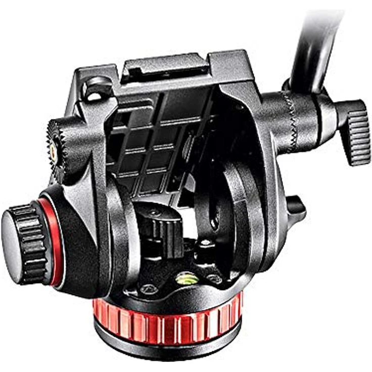 Manfrotto 502 PRO Fluid Videokopf mit Flachbasis (Counterbalance, Easy-Link, für professionelle Foto- -Videografen, Camcorder und DSLR bis 7 kg, MVH502AH) – Bild 9
