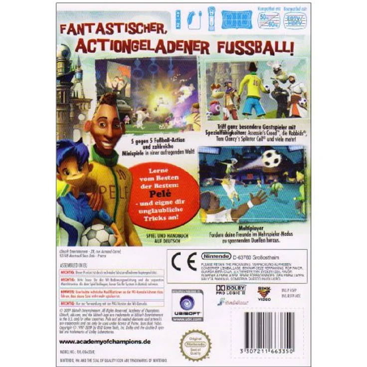 Academy of Champions - Fussball feat. The Rabbids (Wii) – Bild 2