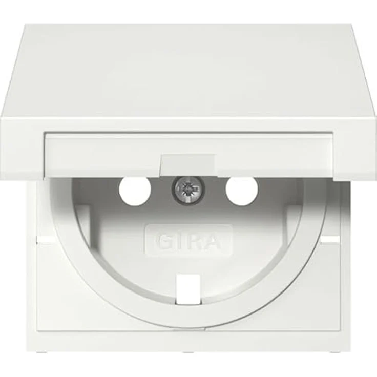 GIRA 492203 Abdeckung System 55 reinweiß, einfache Montage – Bild 1