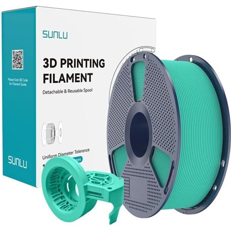 Sunlu PETG High-Speed Matte Filament, Hochgeschwindigkeitsdruck bis 600 mm/s, mint