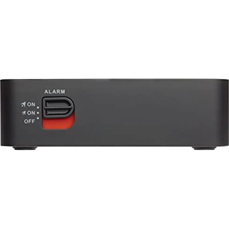 TFA Dostmann Wecker digital Easy-Charge Wireless, 60.2030.01, mit kabelloser Ladestation, Farbdisplay, Alarm mit 2 Lautstärken, Snooze-Funktion, schwarz – Bild 2