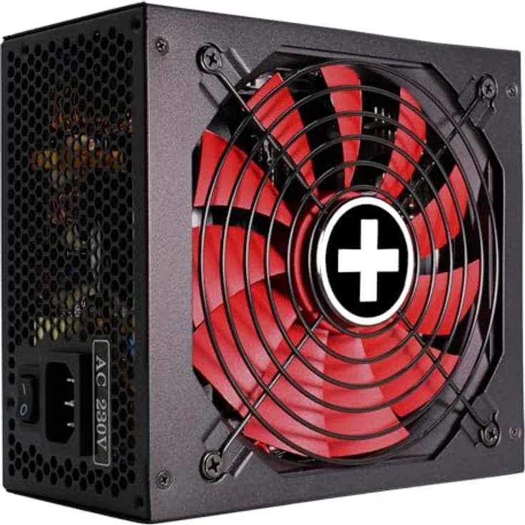 Xilence XP750MR9.2 750W leises PC Netzteil, ATX 3.0 PCI-E Gen 5.0, 80+ Gold, Semi Modular, Gaming, edle Flachbandkabel, 1x20+4PIN, 1x4+4PIN, 1x8PIN, 1xVHPWR, 3xPCI-E 6+2PIN, 3xIDE, 6xSATA, schwarz – Bild 3