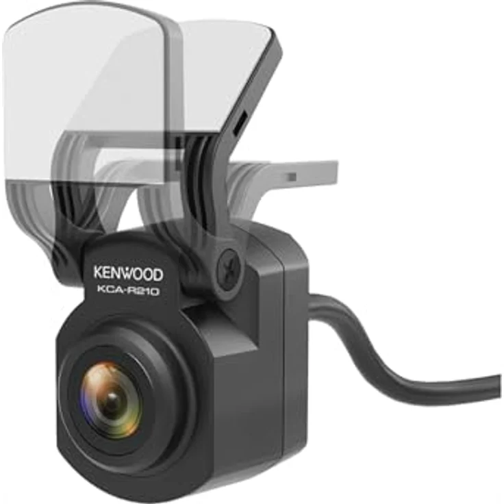 Kenwood KCA-R210, 2K-HD Rückfahrkamera für DRV-A610W, wasserdicht, 132° Weitwinkel, Schwarz – Bild 3