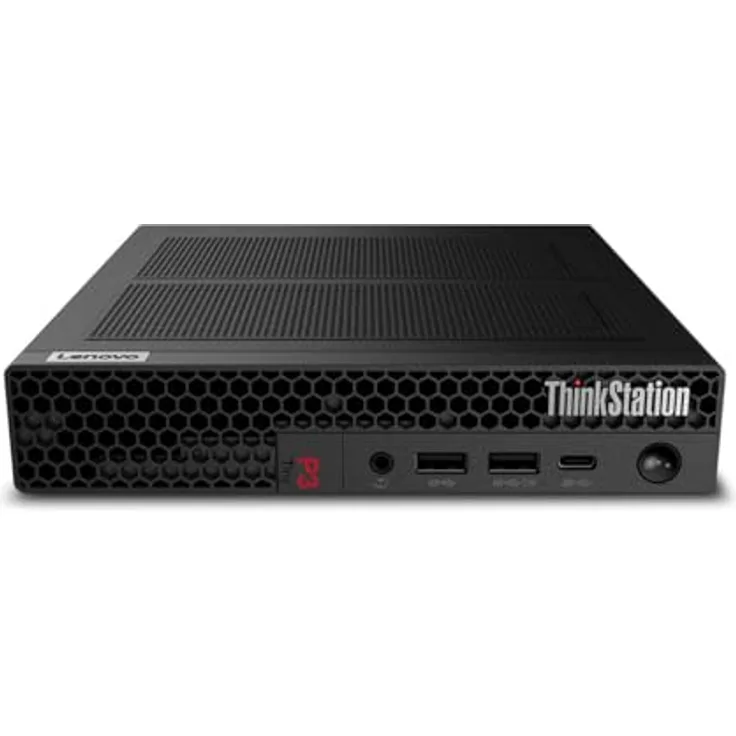 Lenovo ThinkStation P3 Gen 2 Tiny, AI Workstation mit Core Ultra 5 235, 16 GB RAM, 512 GB SSD, vPro Enterprise, Deutsch, Schwarz