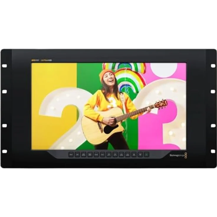 Blackmagic Design SmartView 4K G3 (BM-HDL-SMTV4K12G3), 3840x2160 Auflösung, 2× 12G-SDI IN, SMPTE-2110 IP – Bild 1