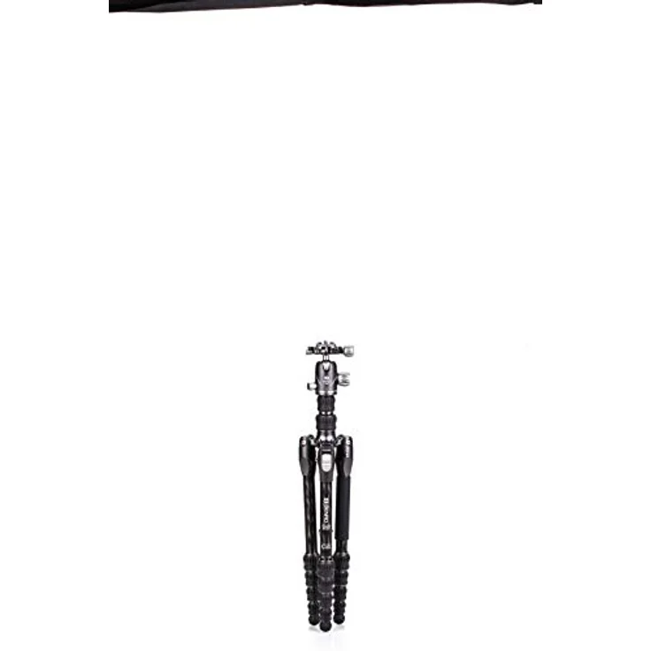 Benro Carbon Fibre Zero Series Tripod/Monopod with VX20 Ballhead, 5 Leg Sections, Twist Leg Locks, Padded Carrying Case (FRHN05CVX20) Max Height 139.5 cm – Bild 3