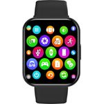 Celly Trainerwatch2 Smartwatch mit rechteckigem Zifferblatt Schwarz, Anruffunktionen und Sport-Features