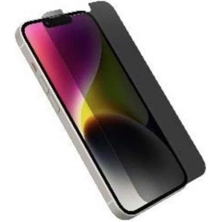 OtterBox Premium Pro Glass, Antimikrobieller Displayschutz mit Sichtschutzfilter für Apple iPhone 16e/14/13/13 Pro - klar - ProPack