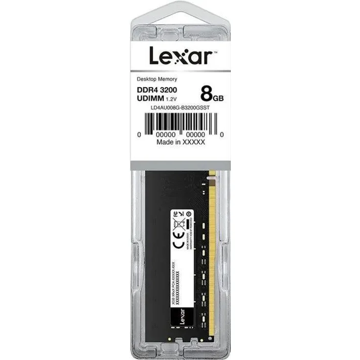 Lexar Ares DDR5 6000 CL30 1,35 V Speichermodul, 32 GB (2 x 16 GB), Kühlkörper ohne RGB-Beleuchtung, Schwarz