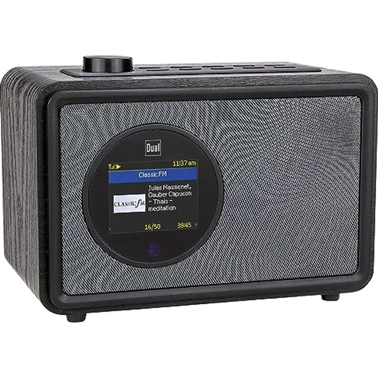 Dual Internetradio DAB+ Digitalradio UKW Radio mit Bluetooth und Akku WLAN Wecker Farbdisplay CR 501 – Bild 5