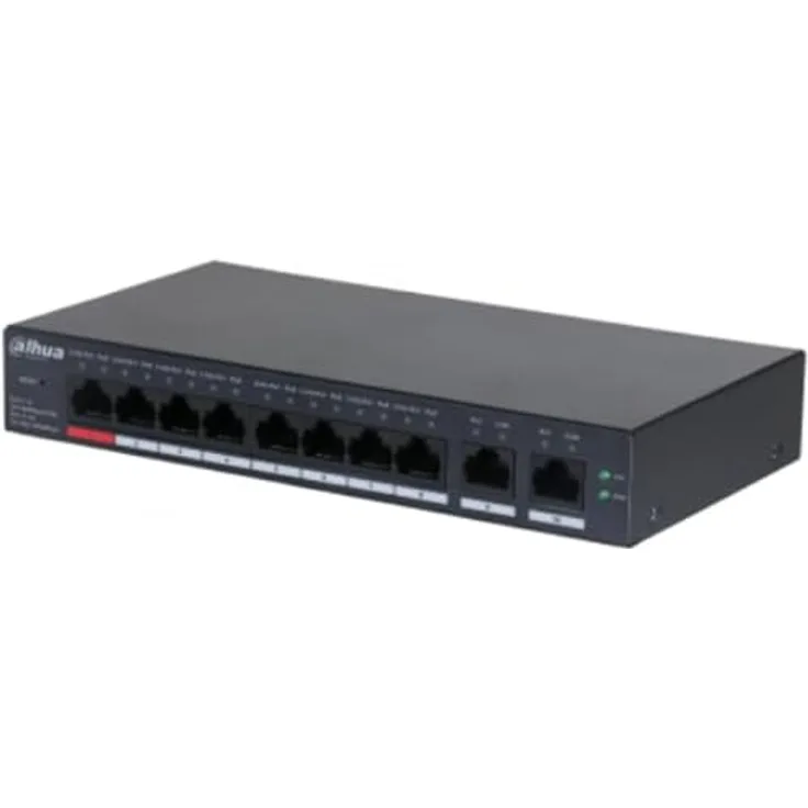 Switch Cloud DAHUA DH-CS4010-8ET-110 Switch MIT 8-Port POE