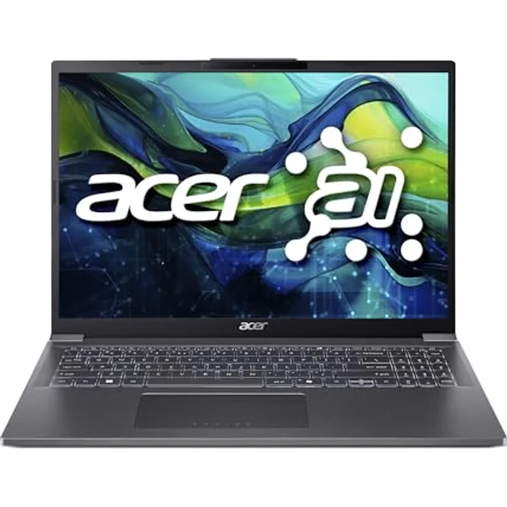 Acer Aspire 16 OLED (A16-71M-77HE), 16 Zoll Notebook mit Intel Core Ultra 7 155H, 16 GB RAM, 512 GB SSD, grau, 120 Hz Display – Bild 3