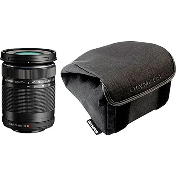 Olympus M.Zuiko Digital ED 40-150mm F4?5.6 Objektiv, Telezoom, geeignet für alle MFT-Kameras (Olympus OM-D & PEN Modelle, Panasonic G-Serie), schwarz – Bild 4