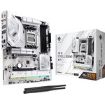 ASRock X870 Steel Legend WIFI 90-MXBPJ0-A0UAYZ, ATX Mainboard mit AMD X870 Chipsatz, bis zu 8000 MHz DDR5 RAM, schwarz